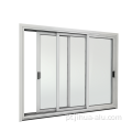 Perfis de extrusão de alumínio OEM personalizados janelas deslizantes